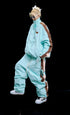 Unisex Tiffany Blue Snow Jacket & Pants Set