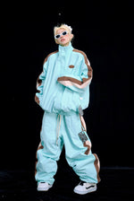 Unisex Tiffany Blue Snow Jacket & Pants Set