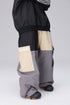 Unisex Patched Design Snow Pants
