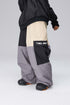 Unisex Patched Design Snow Pants