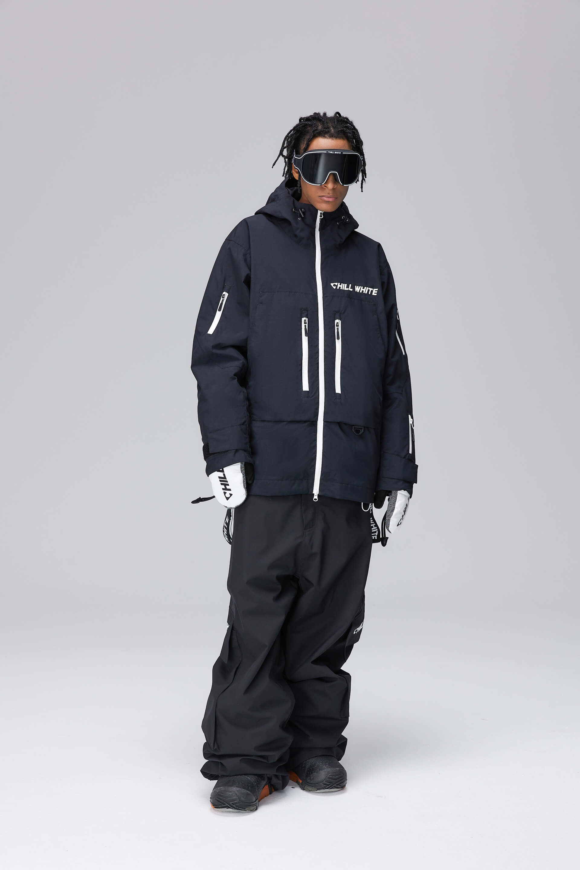 Unisex Midnight Navy Snow Jacket