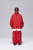 Unisex Turbo Red Snow Jacket & Pants