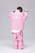 Unisex Light Pink Snow Jacket & Pants