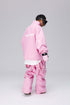 Unisex Light Pink Snow Jacket & Pants