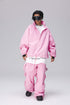 Unisex Light Pink Snow Jacket & Pants