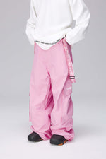 Unisex Light Pink Snow Jacket & Pants