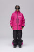 Unisex Hot Pink Snow Jacket