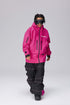 Unisex Hot Pink Snow Jacket