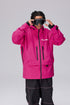 Unisex Hot Pink Snow Jacket