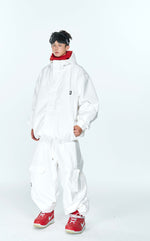 Pure White Snow Jacket and Pants Set