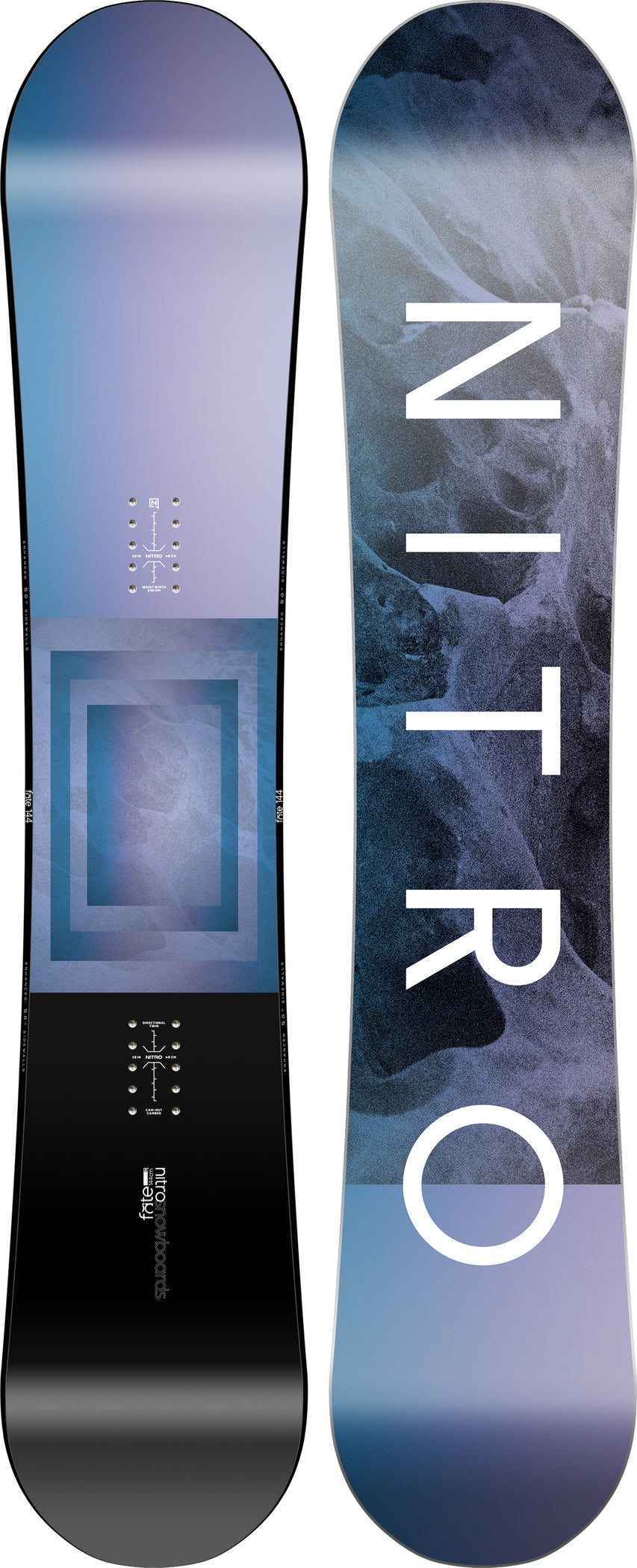 2026 Nitro Fate Snowboard - Womens