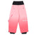 Unisex Denim stytle Pink Gradient Snow Jacket & Pants