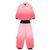 Unisex Denim stytle Pink Gradient Snow Jacket & Pants